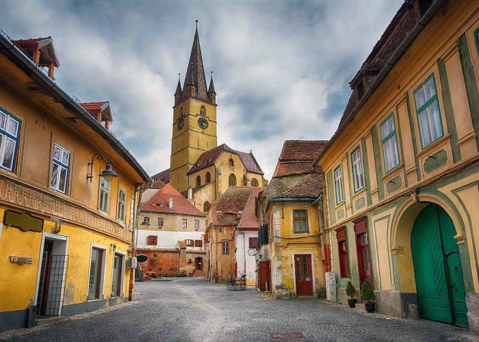 Streets from Sibiu, Romania
