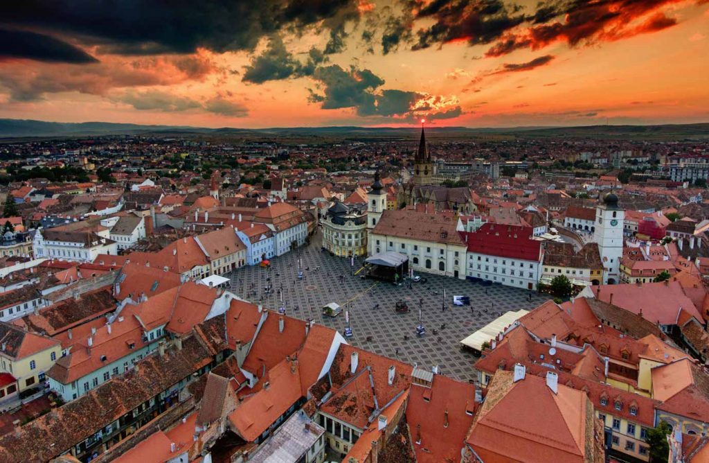 Plaza Mayor de Sibiu