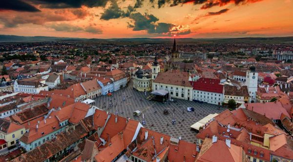 Plaza Mayor de Sibiu