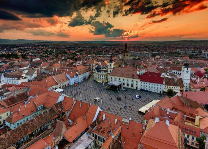 Plaza Mayor de Sibiu