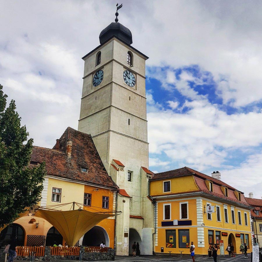 La Torre de Sibiu, Rumanía