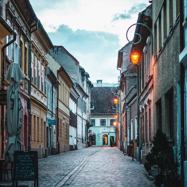 Casco antiguo, Brasov, Rumanía